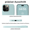 iPhone 15 Pro Max Silikon Handyhülle & kostenlosem Panzerglas