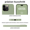 iPhone 15 Pro Max Silikon Handyhülle & kostenlosem Panzerglas