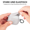 turtleandcase Silikonhülle AirPods 3 Hülle mit Karabiner