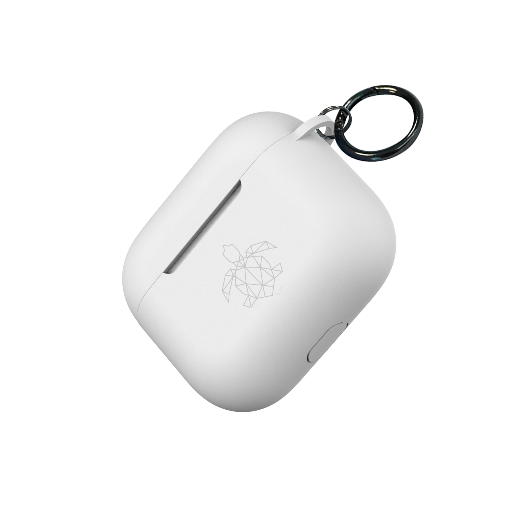 turtleandcase Silikonhülle AirPods 3 Hülle mit Karabiner