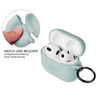 turtleandcase Silikonhülle AirPods 3 Hülle mit Karabiner