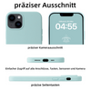 turtleandcase iPhone 14 Plus Silikon Handyhülle & kostenlosem Panzerglas