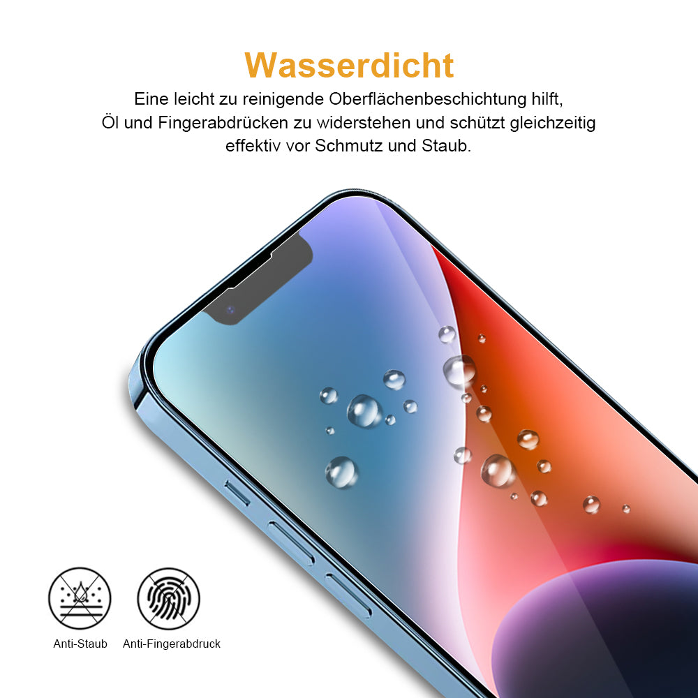 Panzerglasfolie Kompatibel mit iPhone (3 Stück)