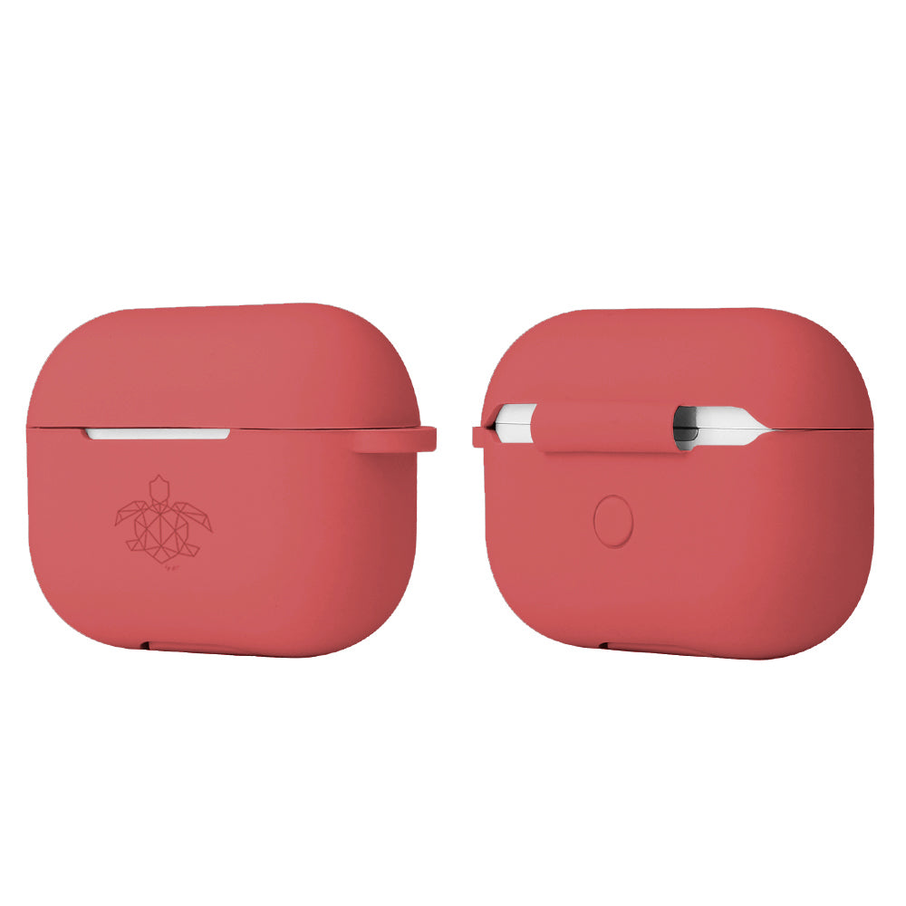 turtleandcase Silikonhülle AirPods 1 & 2 Hülle mit Karabiner