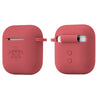 turtleandcase Silikonhülle AirPods 1 & 2 Hülle mit Karabiner