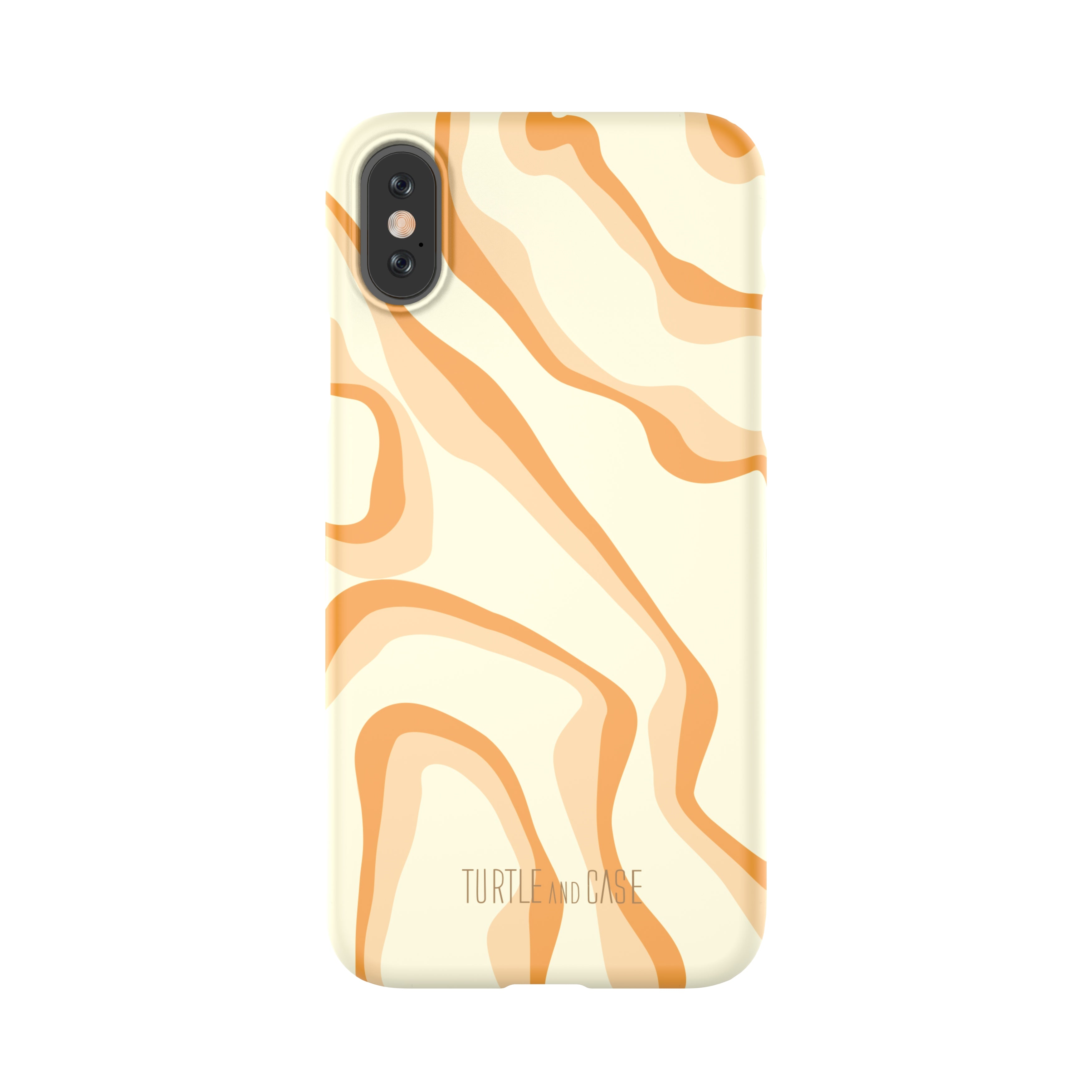 Orange Iconic-  turtleandcase iPhone Hülle (alle Modelle)