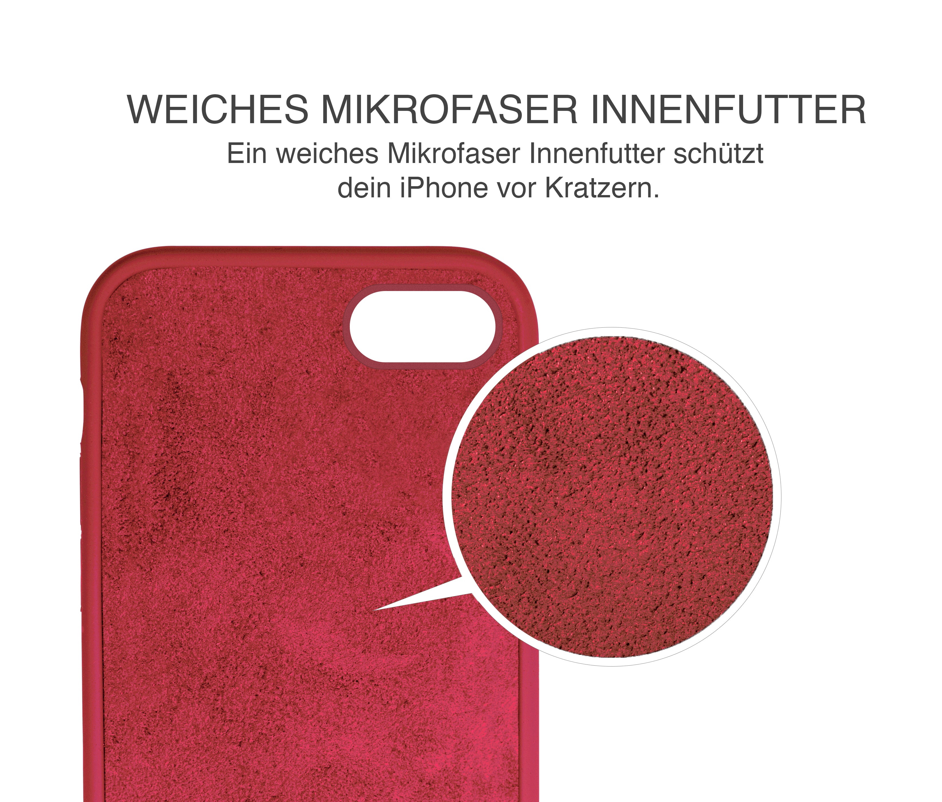 turtleandcase iPhone SE/7/8 Silikon Handyhülle & kostenlosem Panzerglas