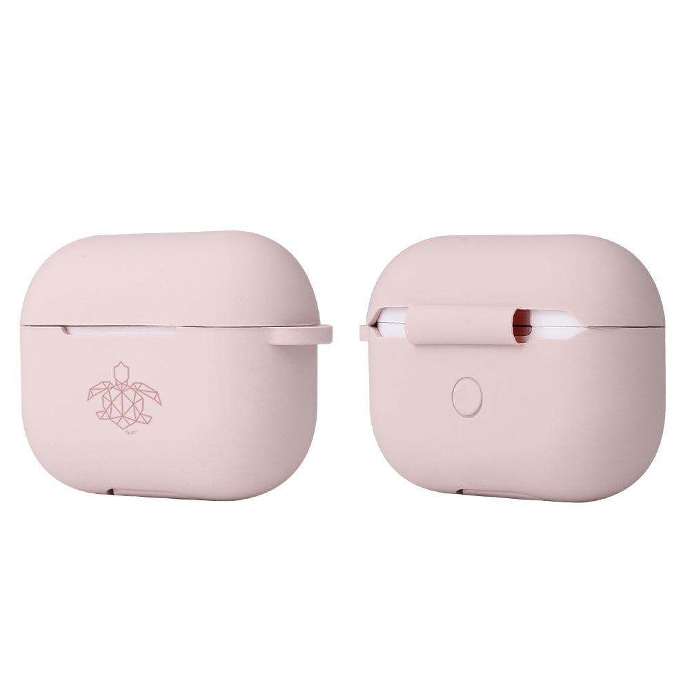 turtleandcase Silikonhülle AirPods 1 & 2 Hülle mit Karabiner