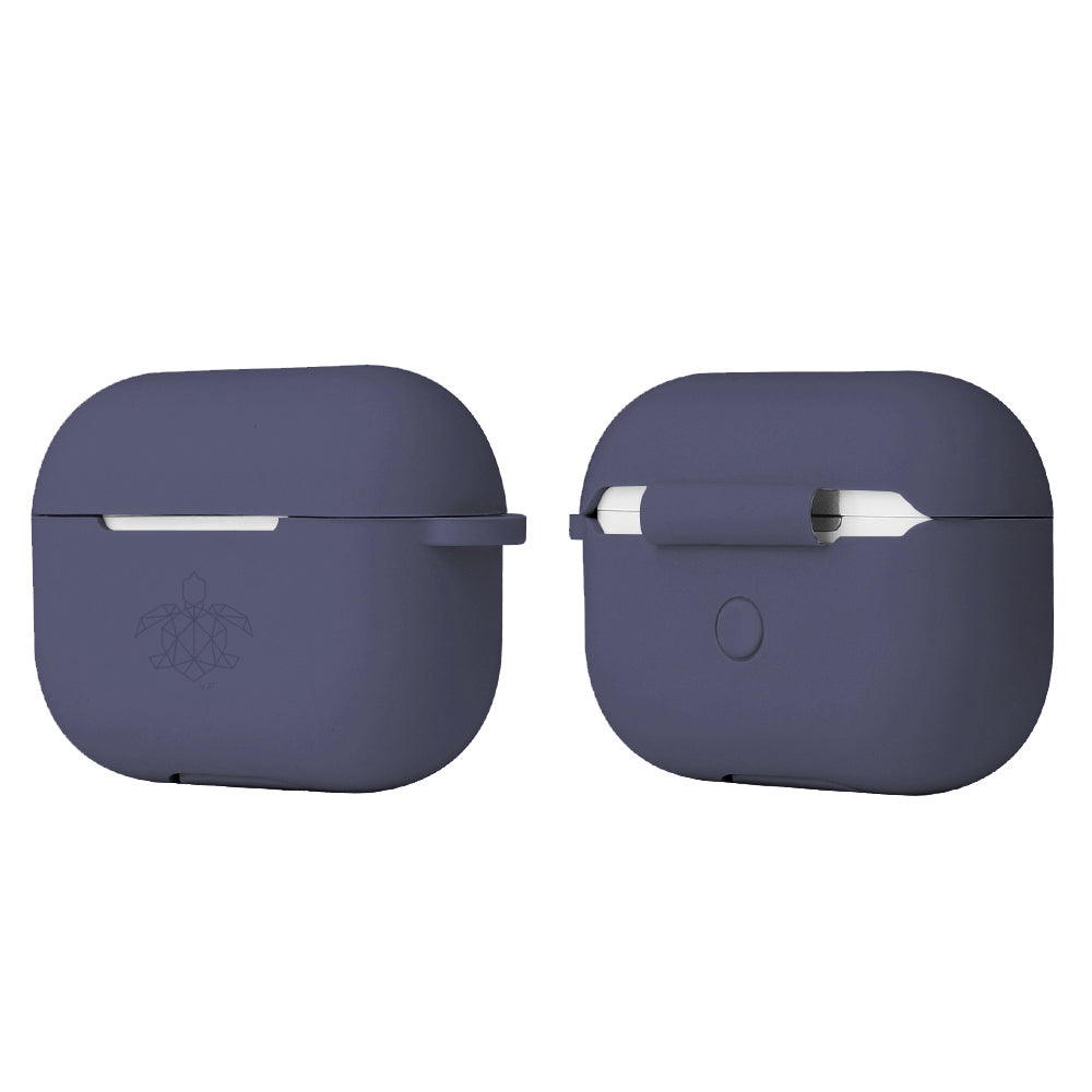 turtleandcase Silikonhülle AirPods 1 & 2 Hülle mit Karabiner