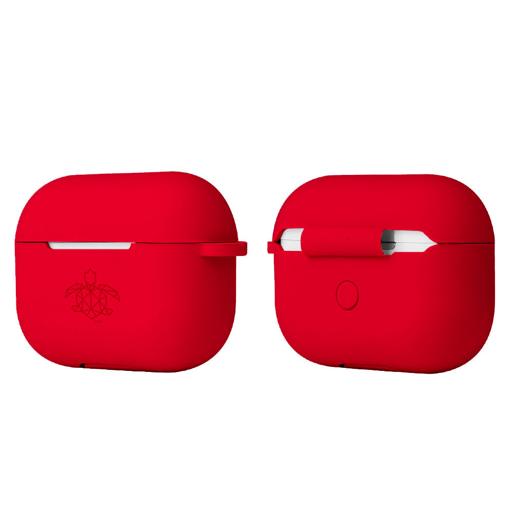 turtleandcase Silikonhülle AirPods Pro Hülle mit Karabiner