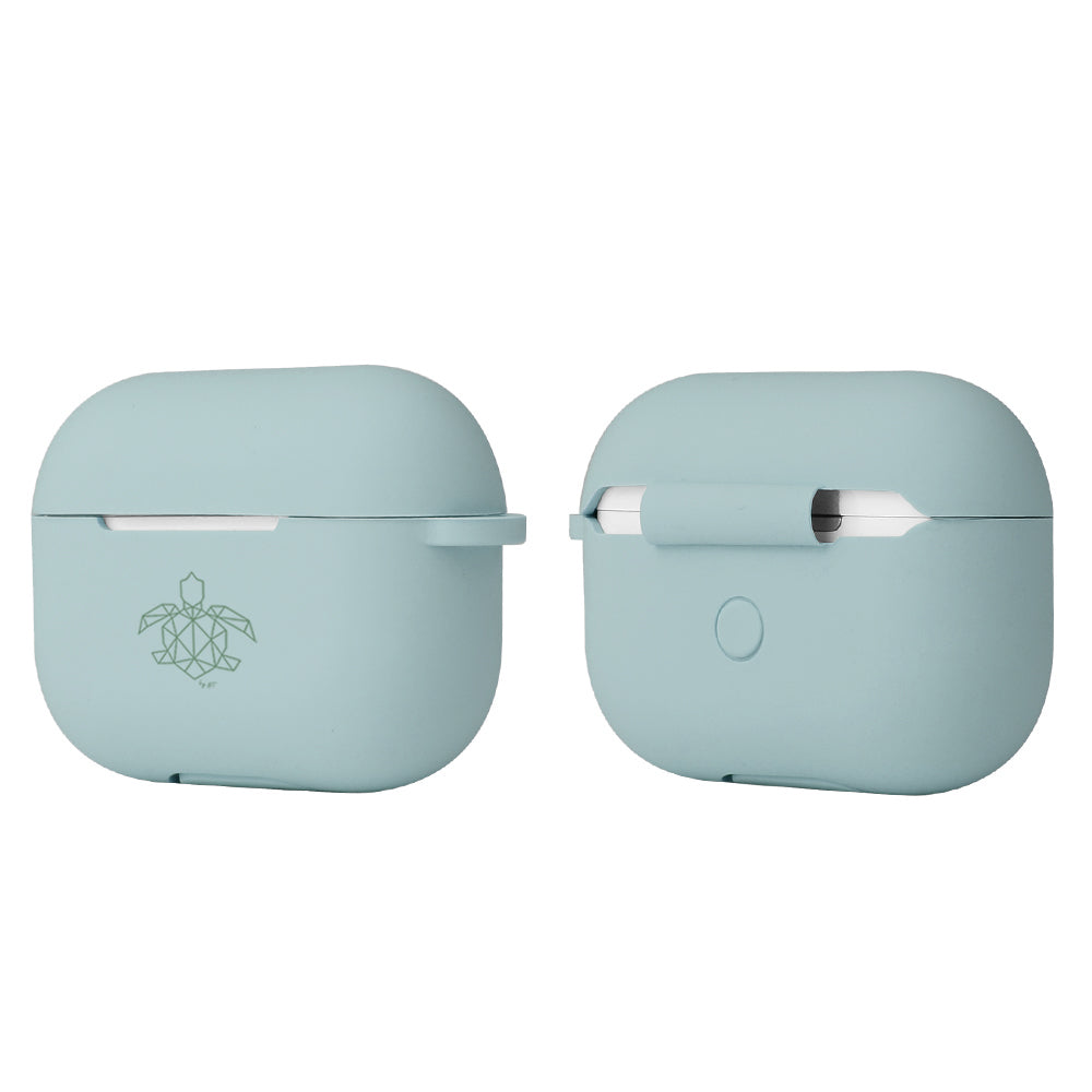 turtleandcase Silikonhülle AirPods 1 & 2 Hülle mit Karabiner