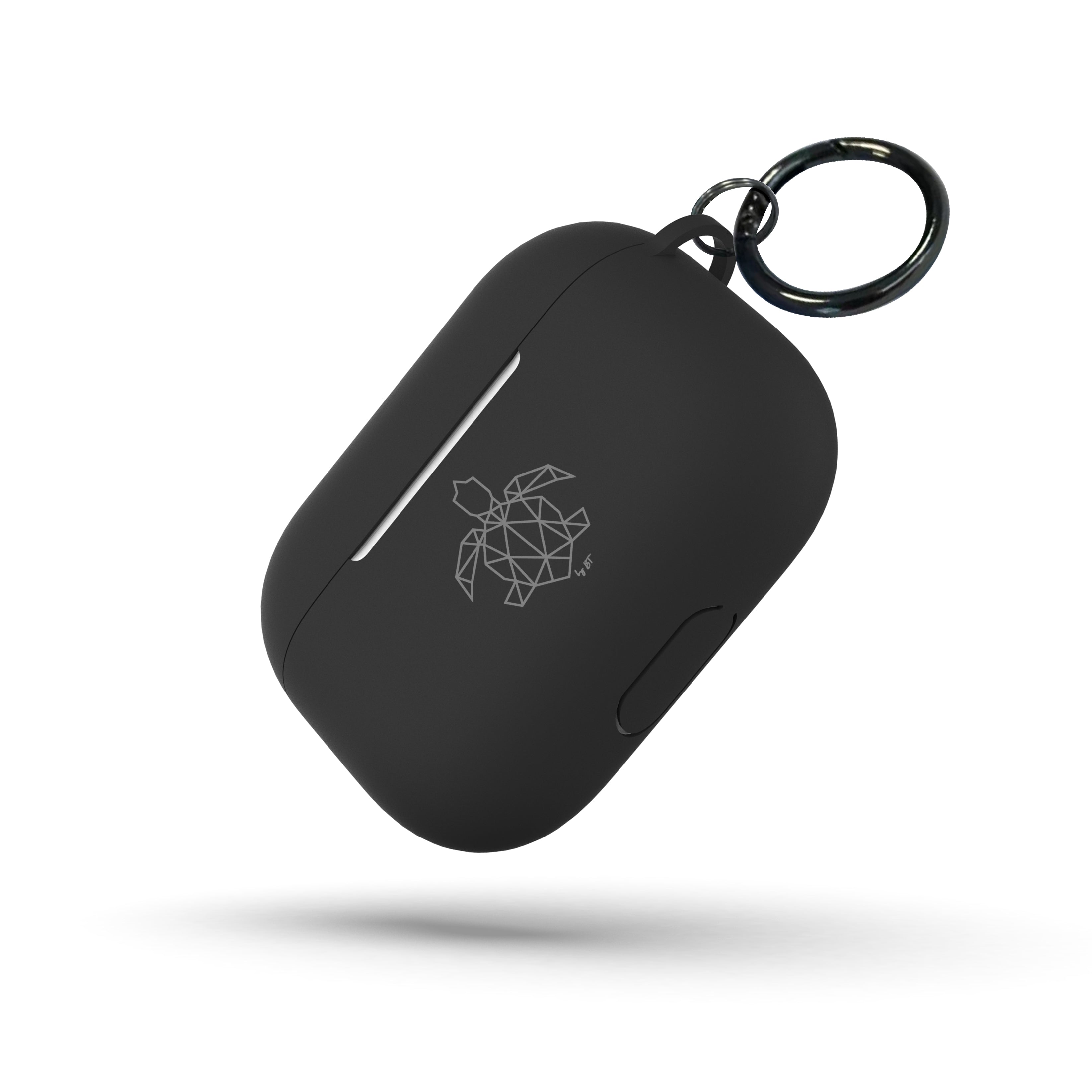 turtleandcase Silikonhülle AirPods Pro Hülle mit Karabiner