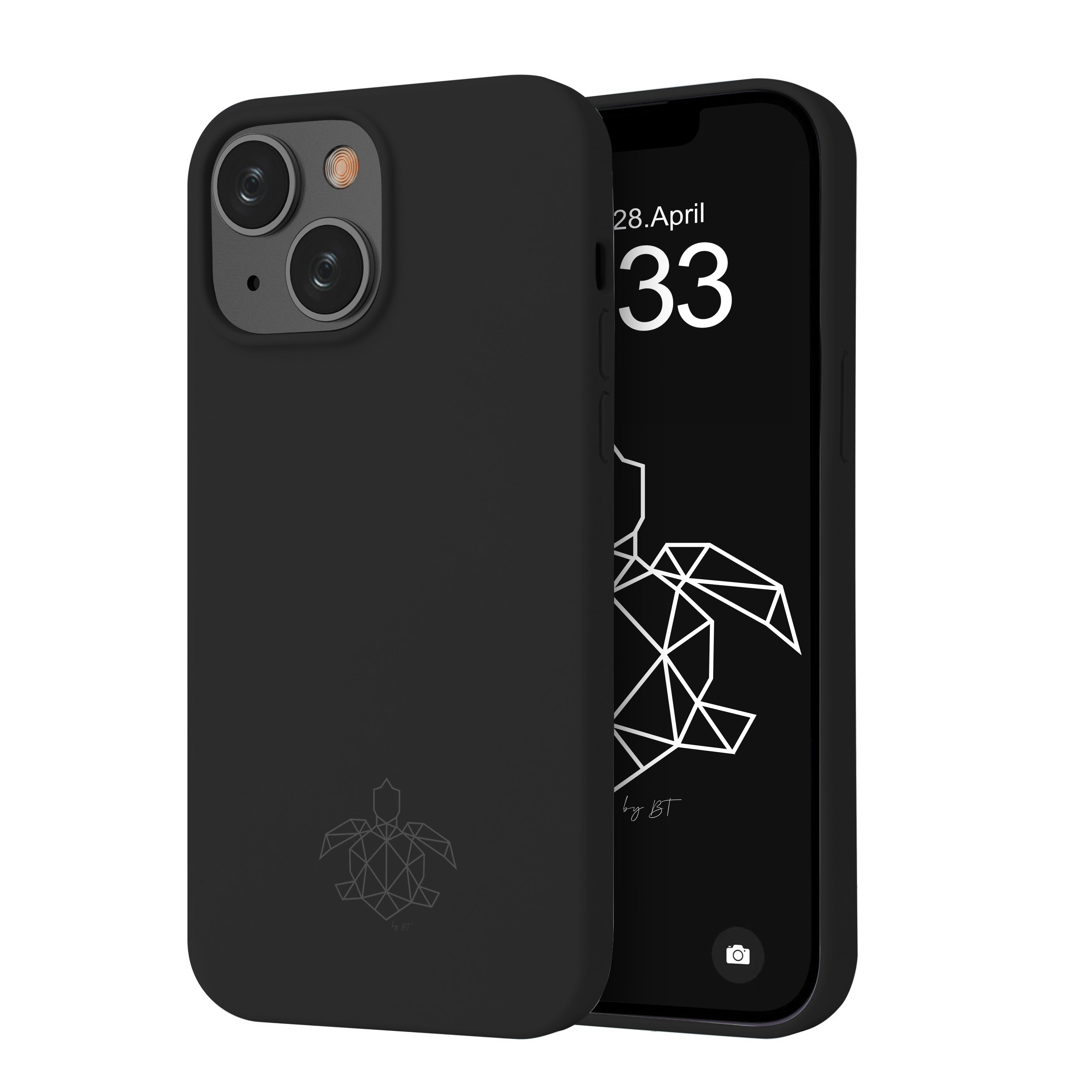 turtleandcase iPhone 14 Silikon Handyhülle & kostenlosem Panzerglas