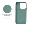 turtleandcase iPhone 13 Pro Silikon Handyhülle & kostenlosem Panzerglas
