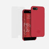 turtleandcase iPhone SE/7/8 Silikon Handyhülle & kostenlosem Panzerglas
