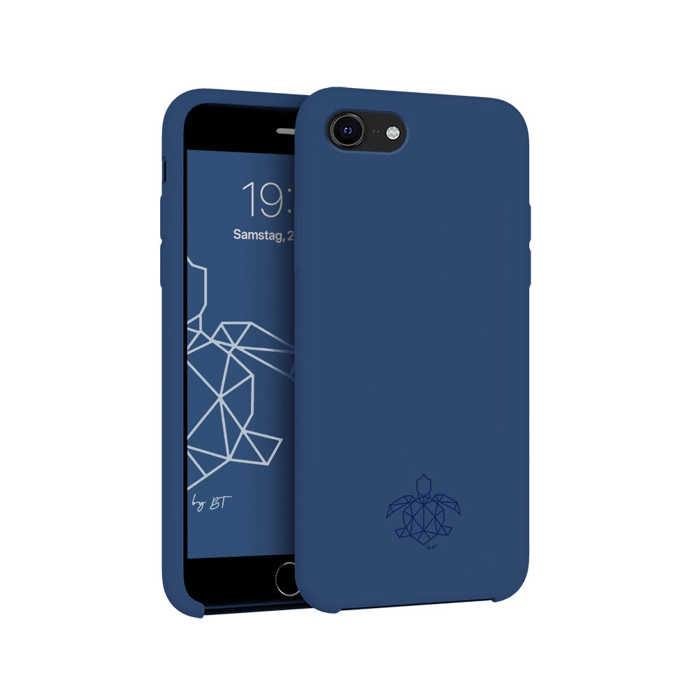 turtleandcase iPhone SE/7/8 Silikon Handyhülle & kostenlosem Panzerglas