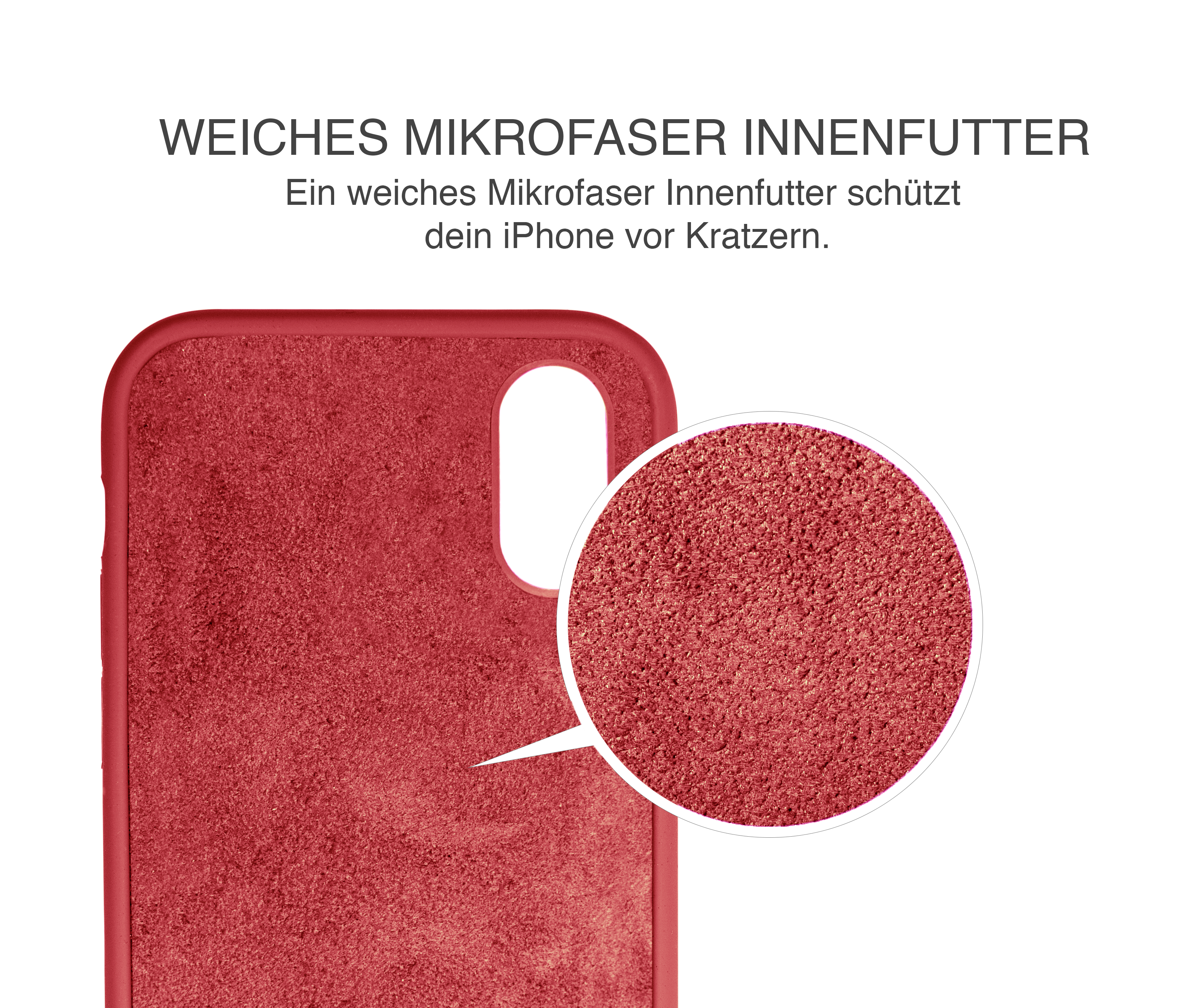 turtleandcase iPhone X/XS Silikon Handyhülle & kostenlosem Panzerglas